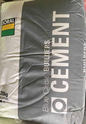 Boral Builders Cement BC 20 KG BAG
