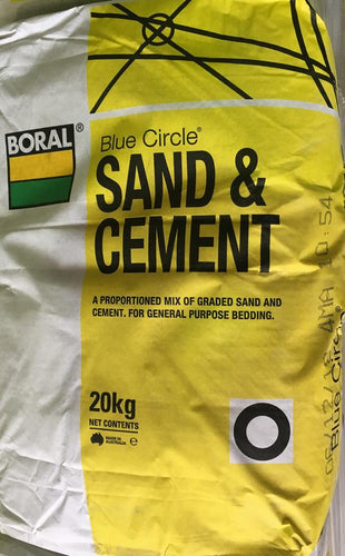 Boral Sand and Cement BC 20 KG BAG