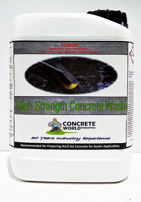 Concrete Wash Preseal 5L CWI