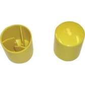Yellow Safety Caps (for Star Pickets) Bag of 100