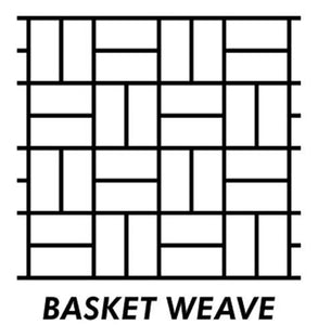 Basket Weave,50m Stencil
