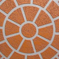 Brick Rosette,900mm Stencil